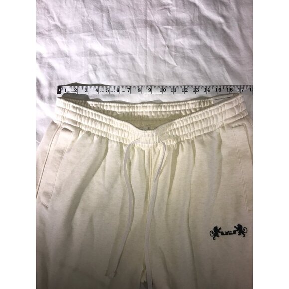 Nike Men's Lebron James Cream/ Beige Cotton  Blend Joggers Sweatpants - Picture 5 of 9